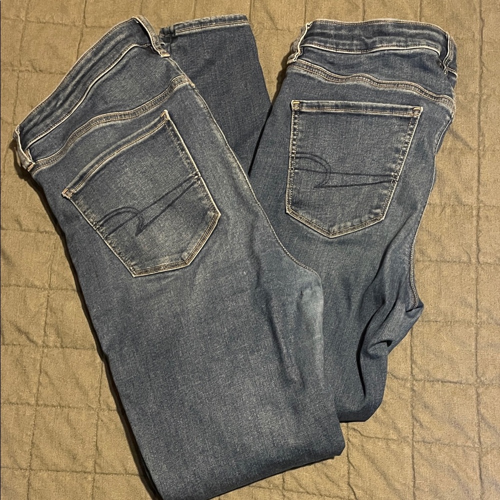 American Eagle Outfitters Dark Blue Women's Jeggings